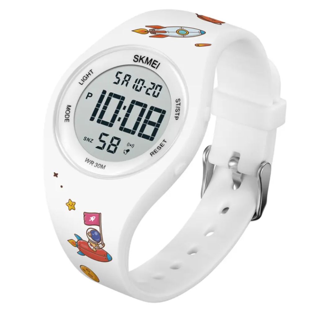 RELOJ DIGITAL DE SILICONA PARA NIÑOS MODELO ESPACIAL - 1