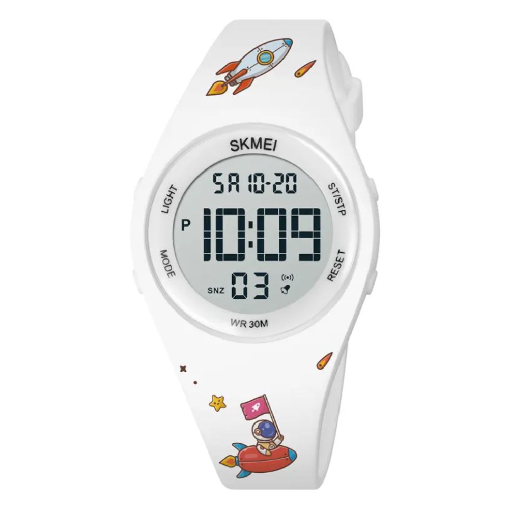 RELOJ DIGITAL DE SILICONA PARA NIÑOS MODELO ESPACIAL - 2