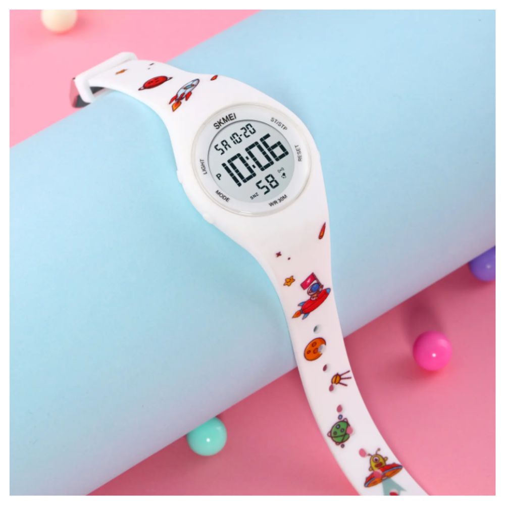 RELOJ DIGITAL DE SILICONA PARA NIÑOS MODELO ESPACIAL - 3