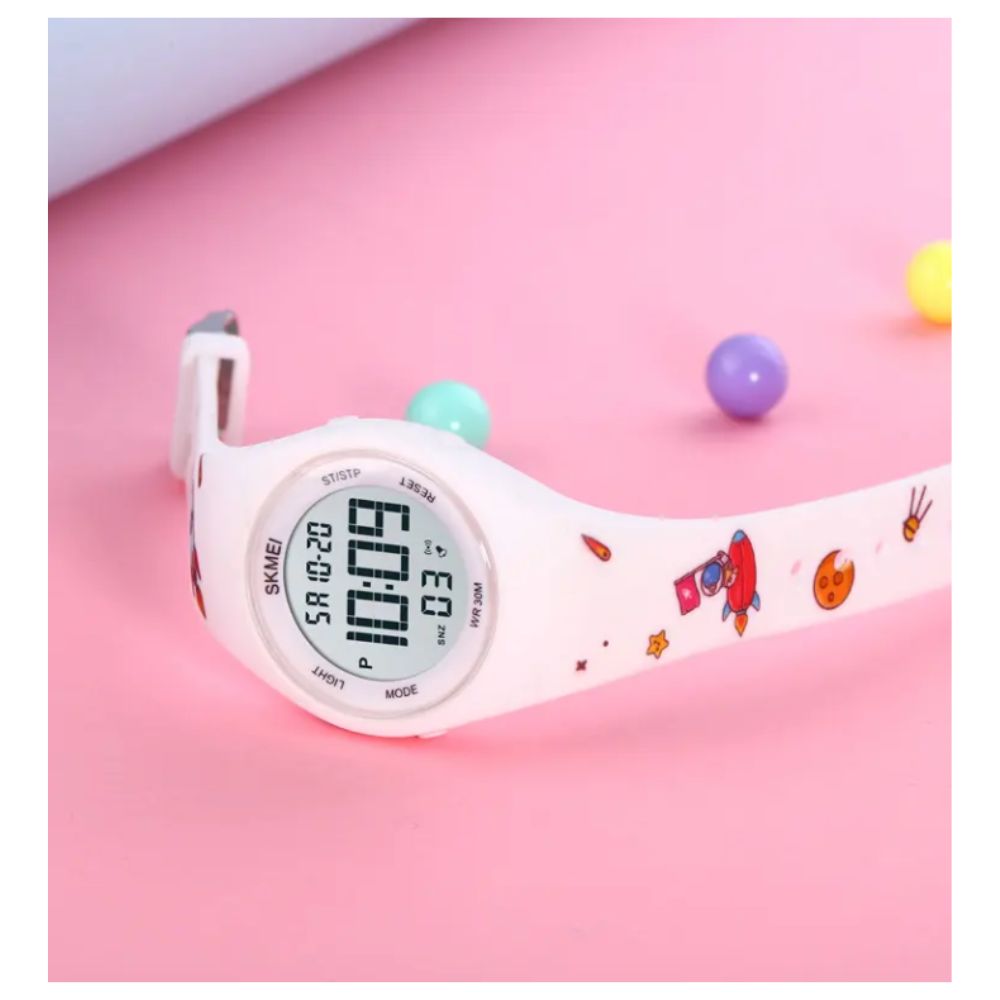 RELOJ DIGITAL DE SILICONA PARA NIÑOS MODELO ESPACIAL - 4