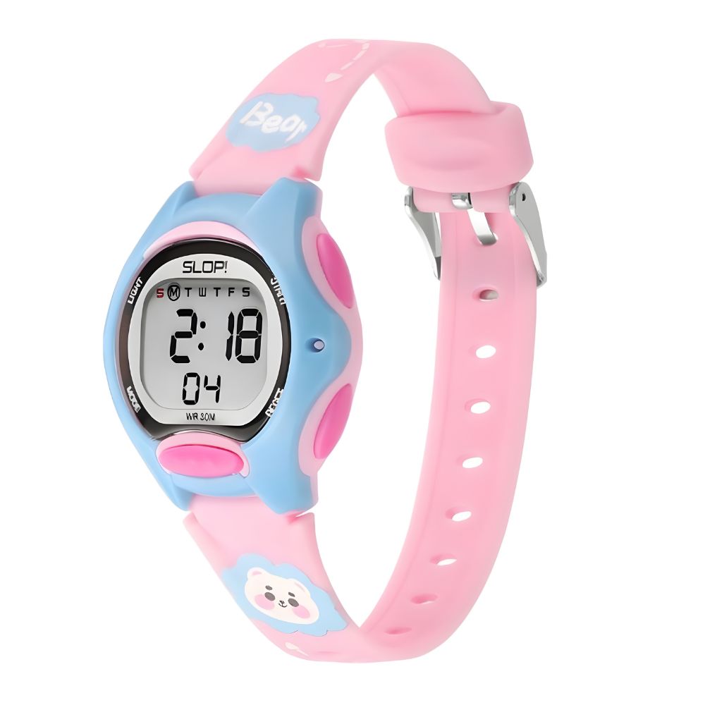 RELOJ DIGITAL DE SILICONA PARA NIÑAS MODELO NICE - 1