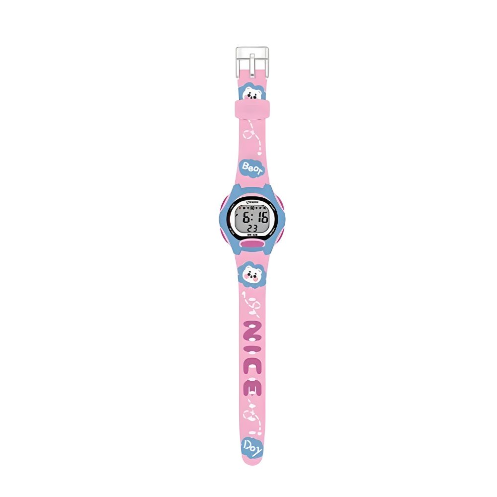 RELOJ DIGITAL DE SILICONA PARA NIÑAS MODELO NICE - 4