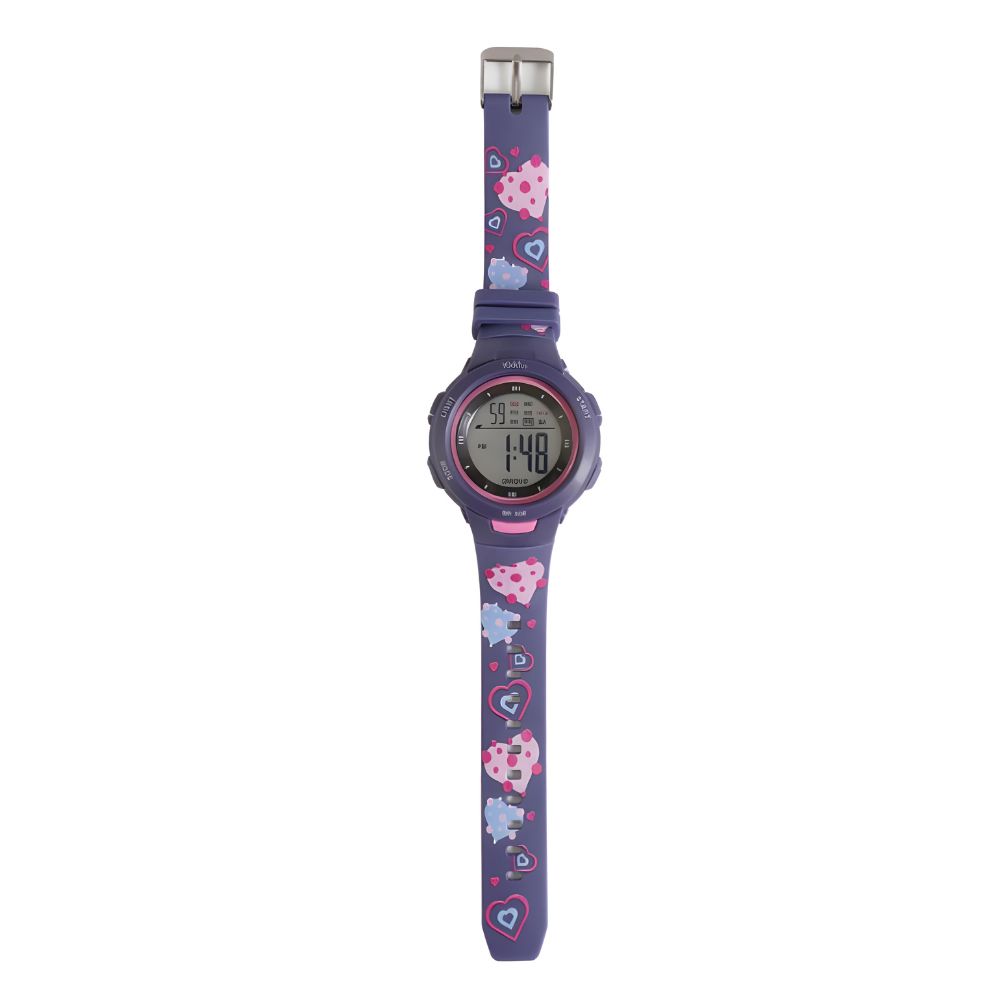 RELOJ DIGITAL DE SILICONA PARA NIÑAS MODELO LOVE - 2