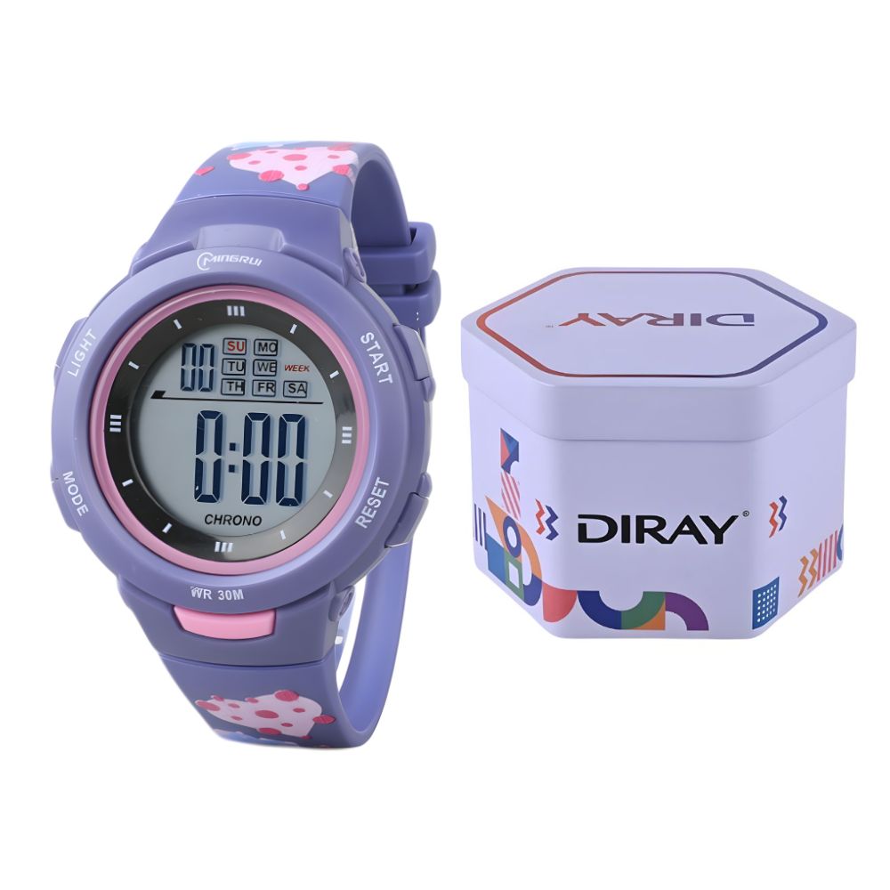 RELOJ DIGITAL DE SILICONA PARA NIÑAS MODELO LOVE - 3