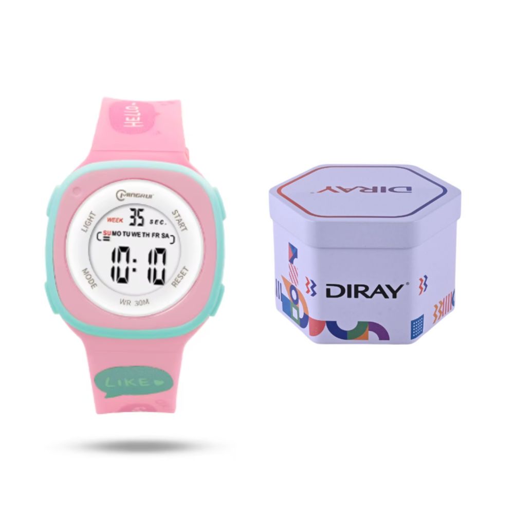 RELOJ DIGITAL DE SILICONA PARA NIÑAS MODELO WOW - 1