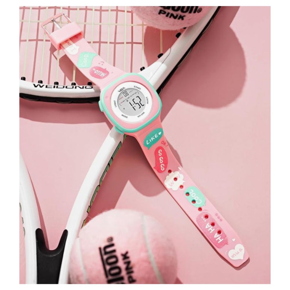 RELOJ DIGITAL DE SILICONA PARA NIÑAS MODELO WOW - 4