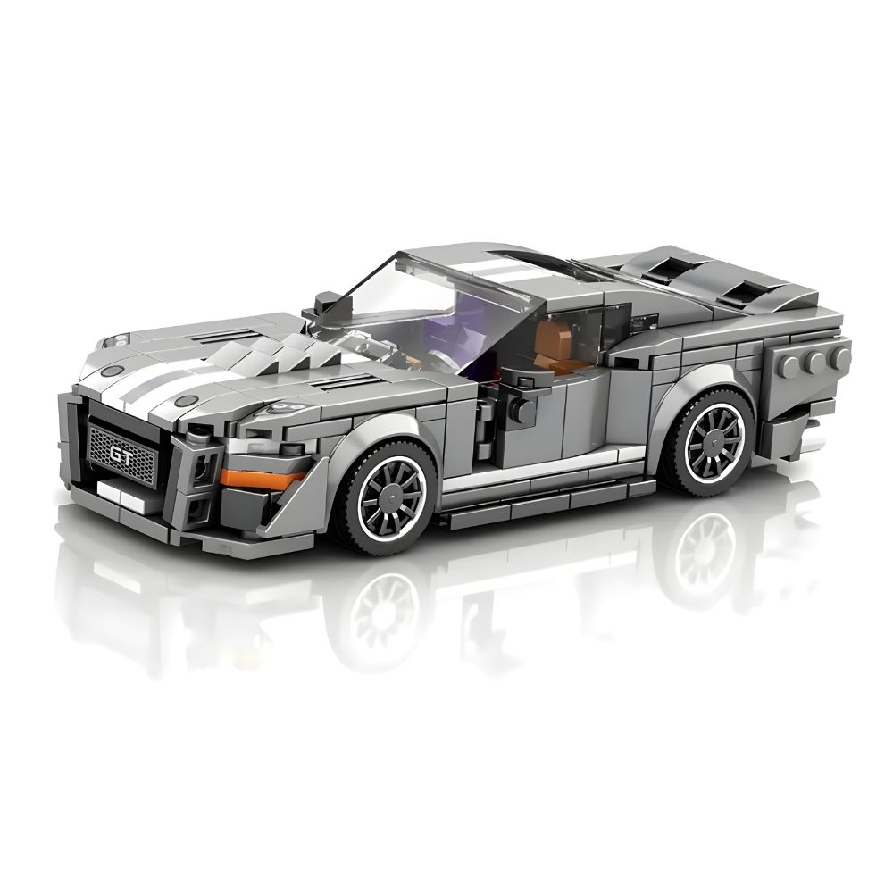 BLOQUES DE CONSTRUCCIÓN AUTO DE CARRERA MODELO GT500 437 PZS - 1