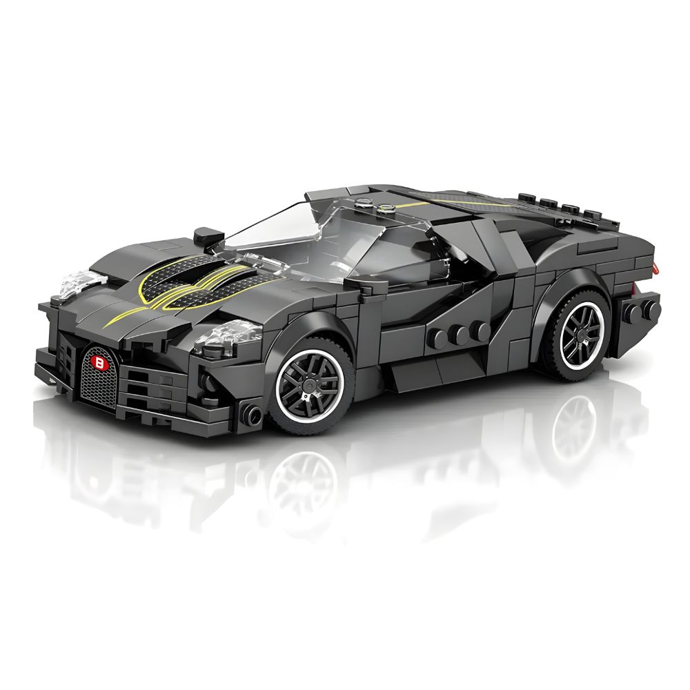BLOQUES DE CONSTRUCCIÓN AUTO DE CARRERA MODELO LA VOITURE NOIRE 298 PZS - 1
