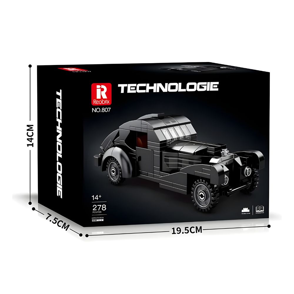 BLOQUES DE CONSTRUCCIÓN AUTO DE COLECCIÓN MODELO ATLANTIC 278 PZS - 2