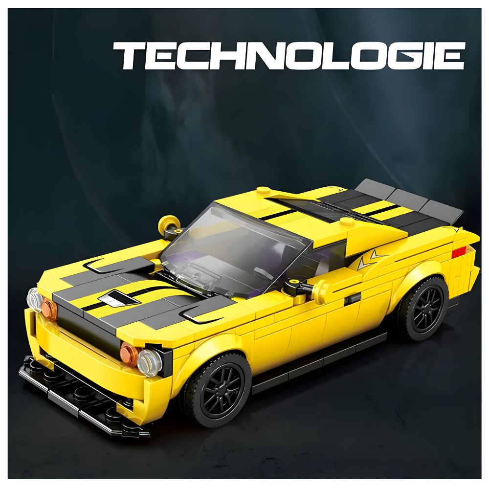 BLOQUES DE CONSTRUCCIÓN AUTO DE CARRERA MODELO SRT 319 PZS - 2