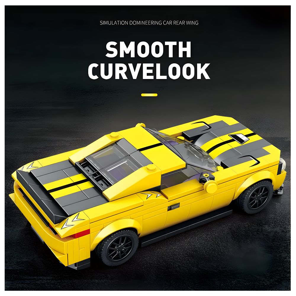 BLOQUES DE CONSTRUCCIÓN AUTO DE CARRERA MODELO SRT 319 PZS - 4