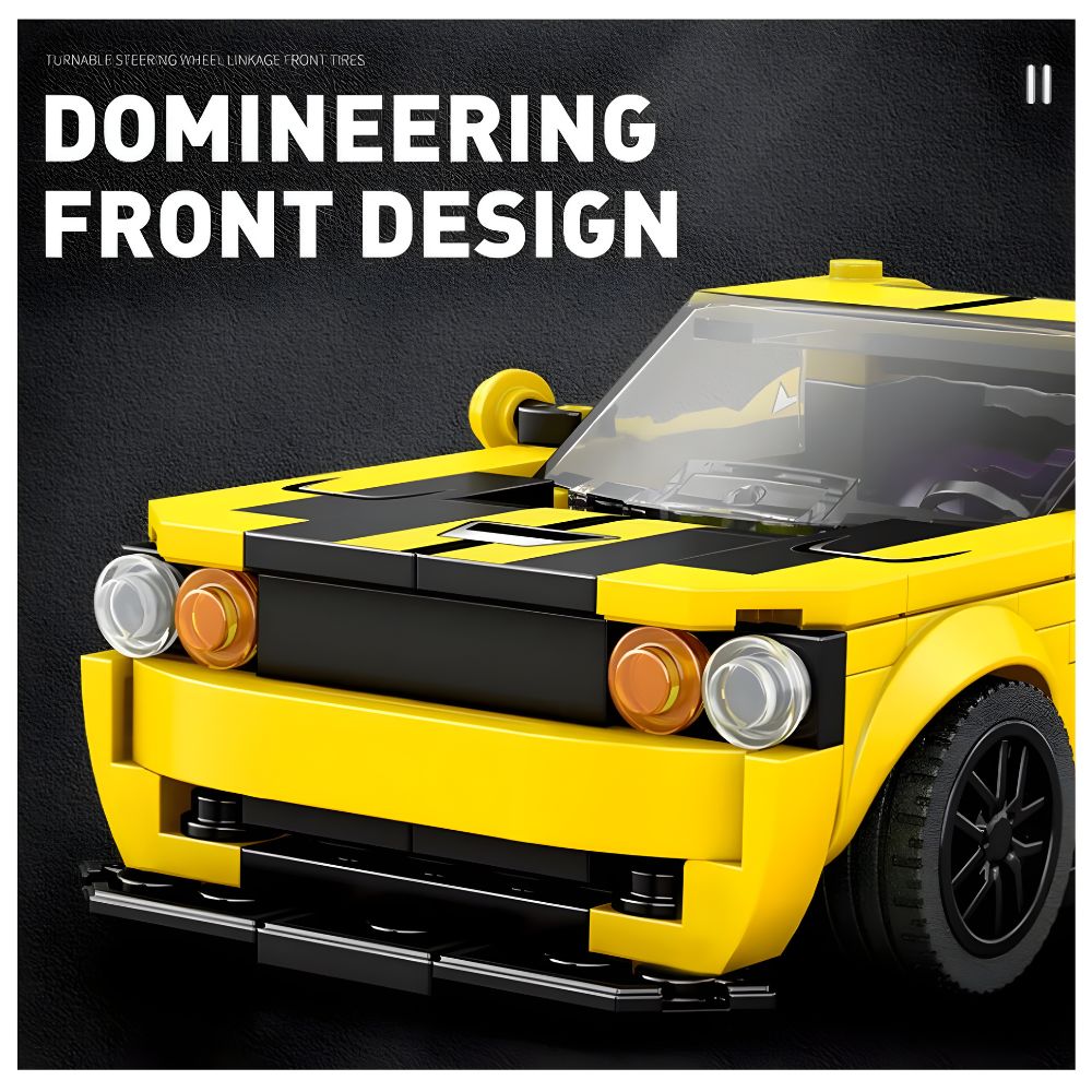 BLOQUES DE CONSTRUCCIÓN AUTO DE CARRERA MODELO SRT 319 PZS - 5