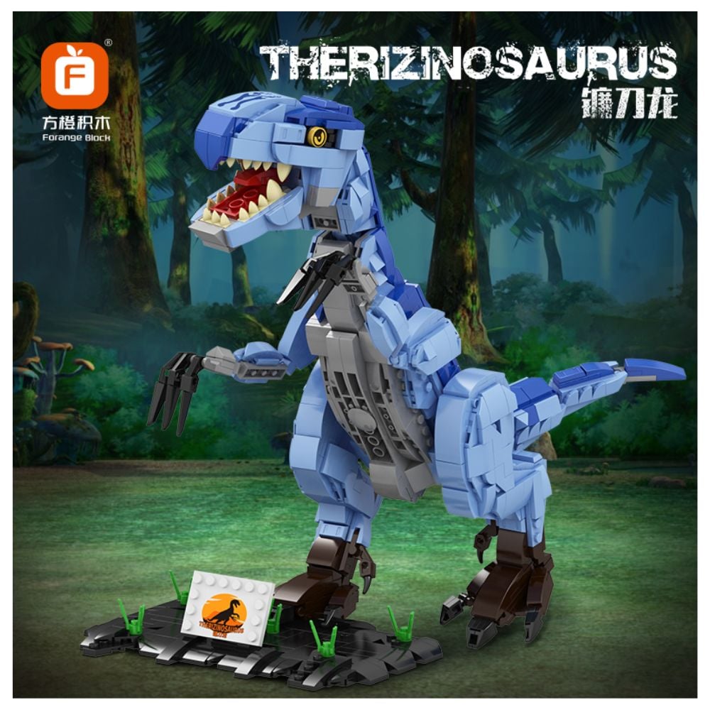 BLOQUES DE CONSTRUCCIÓN DINOSAURIO THERIZINOSAURIO 996 PZS - 5
