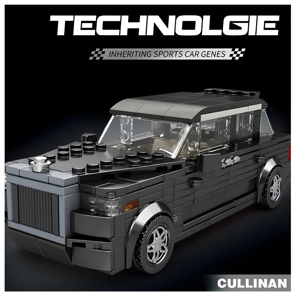 BLOQUES DE CONSTRUCCIÓN AUTO DE CARRERA MODELO CULLINAN 480 PZS - 2