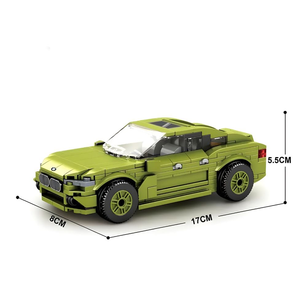 BLOQUES DE CONSTRUCCIÓN AUTO DE CARRERA MODELO X6 452 PZS - 2