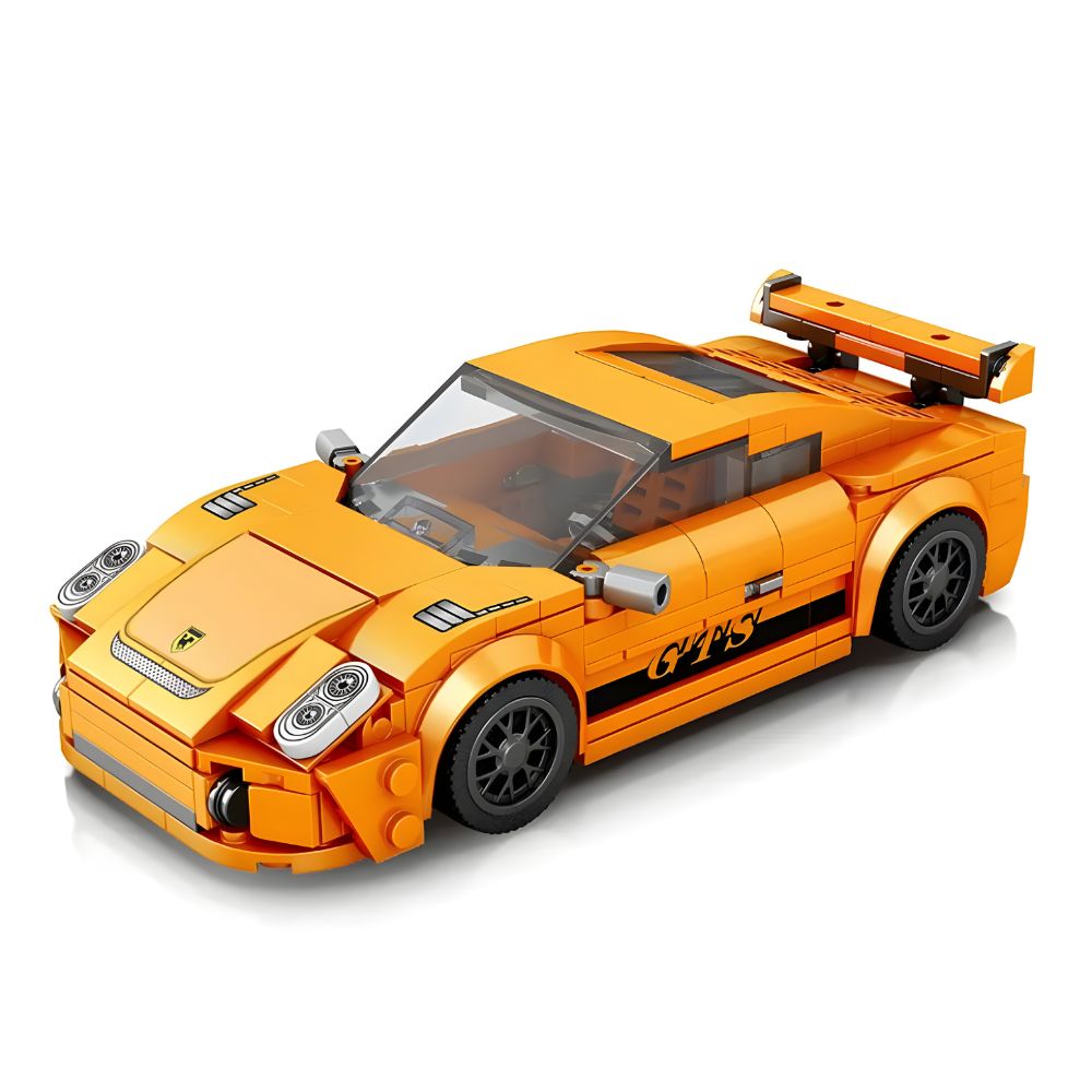 BLOQUES DE CONSTRUCCIÓN AUTO DE CARRERA MODELO 911 GT3 318 PZS - 1