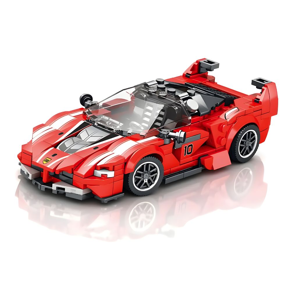 BLOQUES DE CONSTRUCCIÓN AUTO DE CARRERA MODELO FXX-K 360 PZS - 1