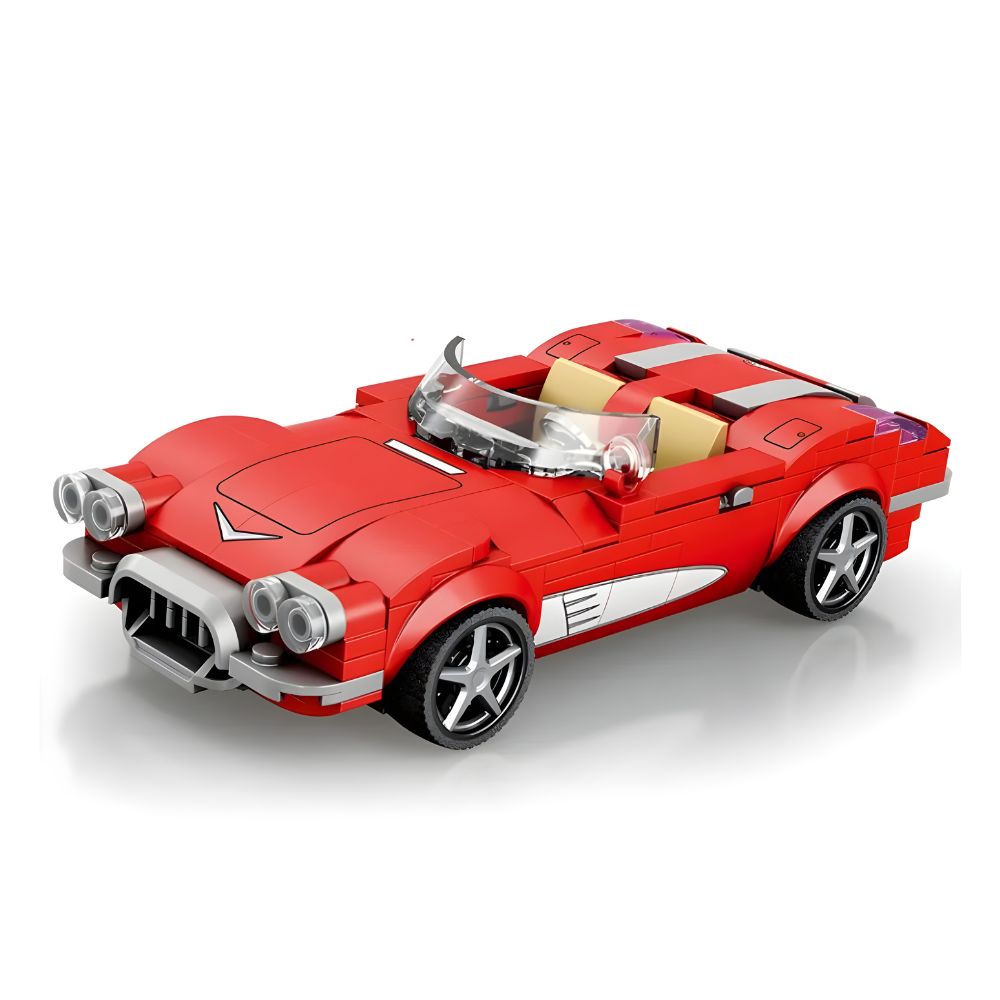BLOQUES DE CONSTRUCCIÓN AUTO DE COLECCIÓN MODELO CORVETTE C1 311 PZS - 1