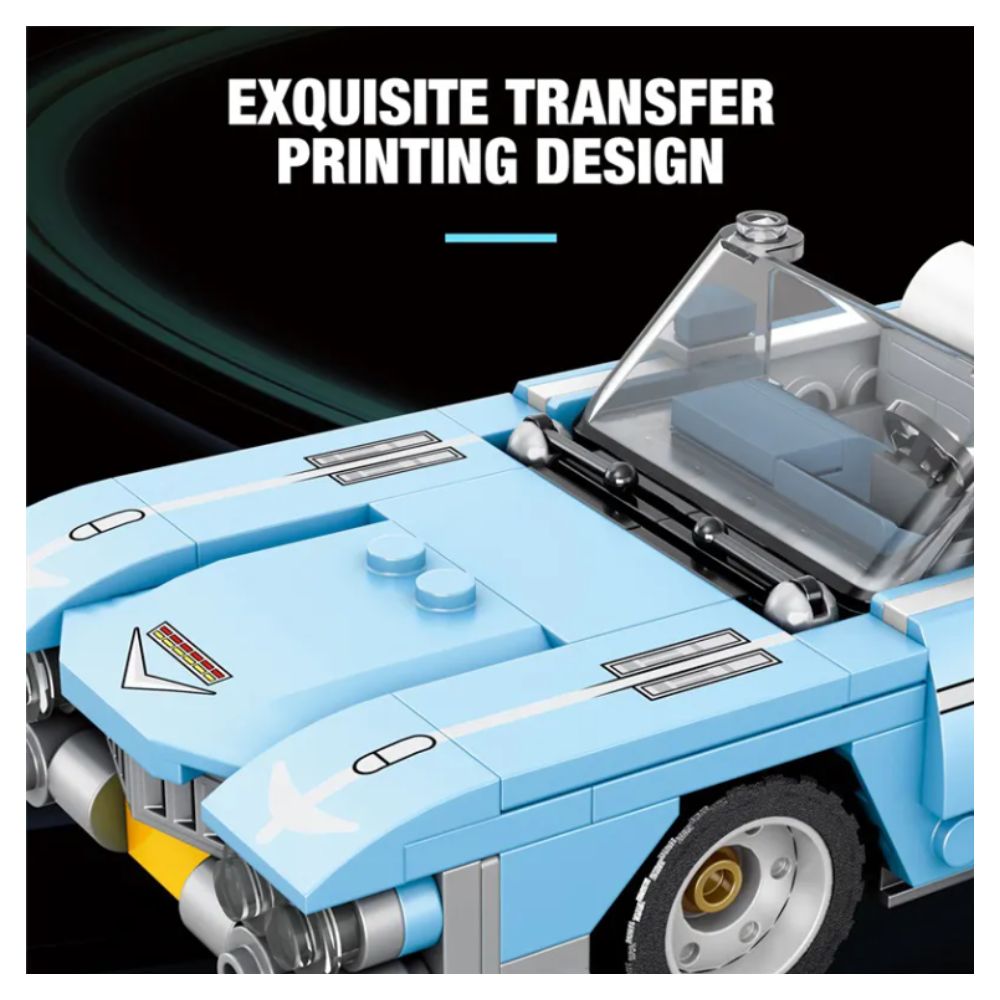 BLOQUES DE CONSTRUCCIÓN AUTO DE COLECCIÓN MODELO ELDORADO 308 PZS - 6