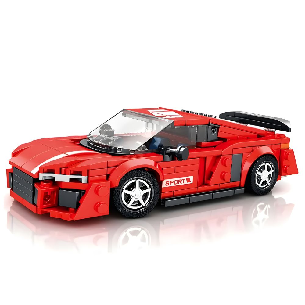 BLOQUES DE CONSTRUCCIÓN AUTO DE CARRERA MODELO SUPERCAR 373 PZS - 1