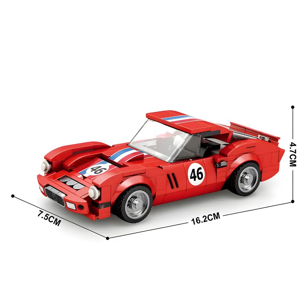 BLOQUES DE CONSTRUCCIÓN AUTO DE COLECCIÓN MODELO 250 GTO 320 PZS - 4
