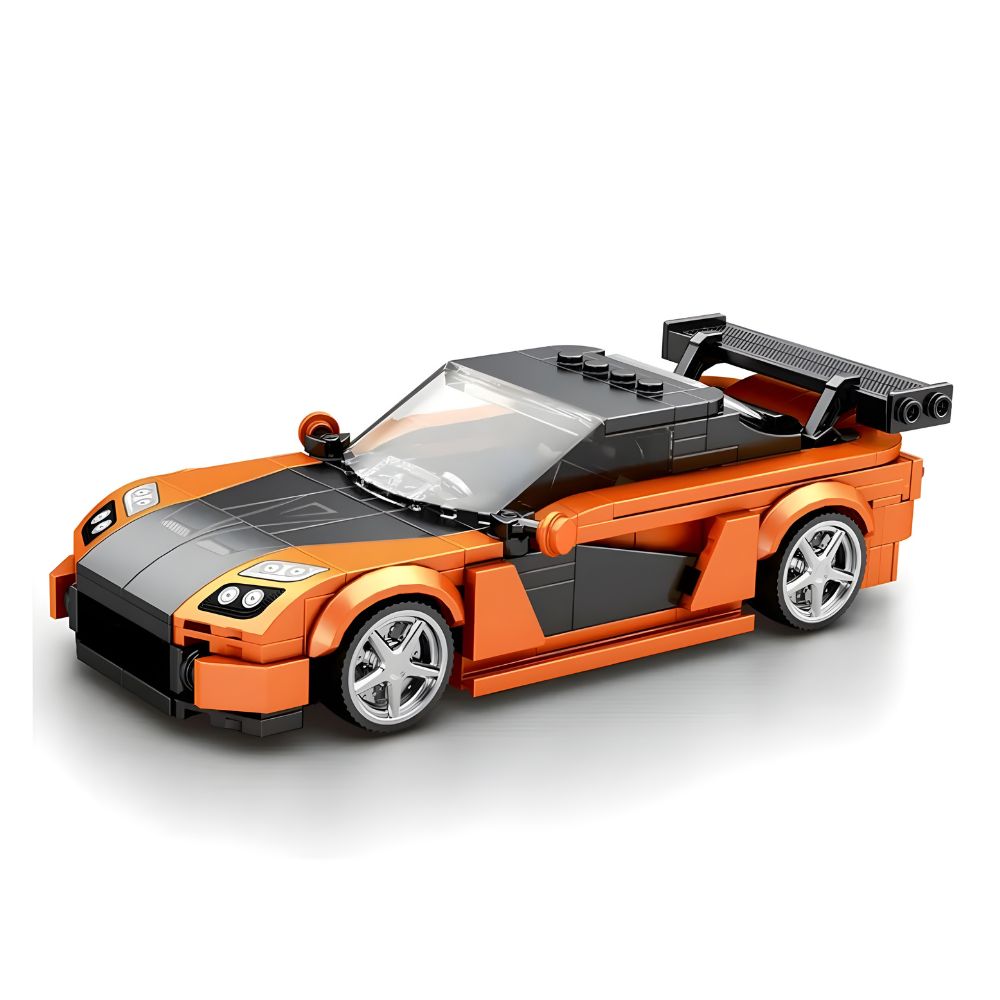 BLOQUES DE CONSTRUCCIÓN AUTO DE CARRERA MODELO RX7 367 PZS - 1