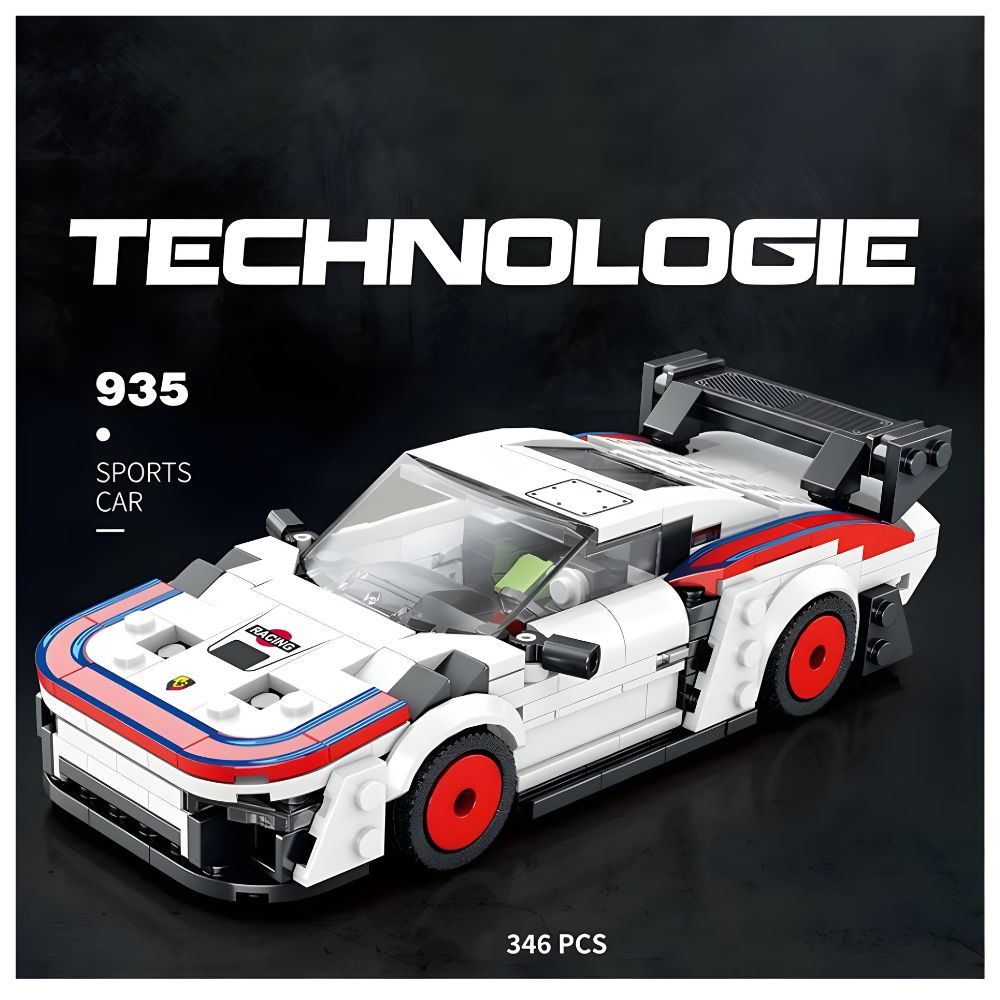 BLOQUES DE CONSTRUCCIÓN AUTO DE CARRERA MODELO 935 346 PZS - 2