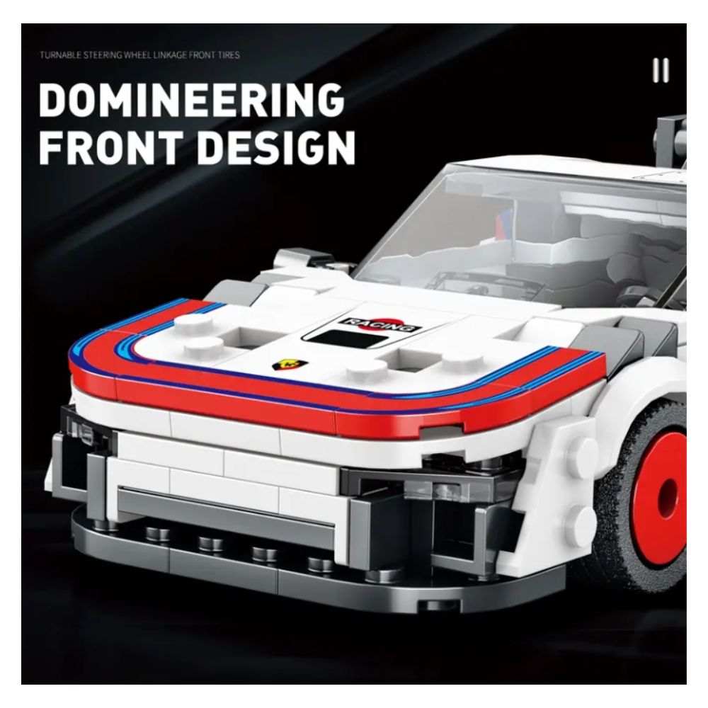BLOQUES DE CONSTRUCCIÓN AUTO DE CARRERA MODELO 935 346 PZS - 6