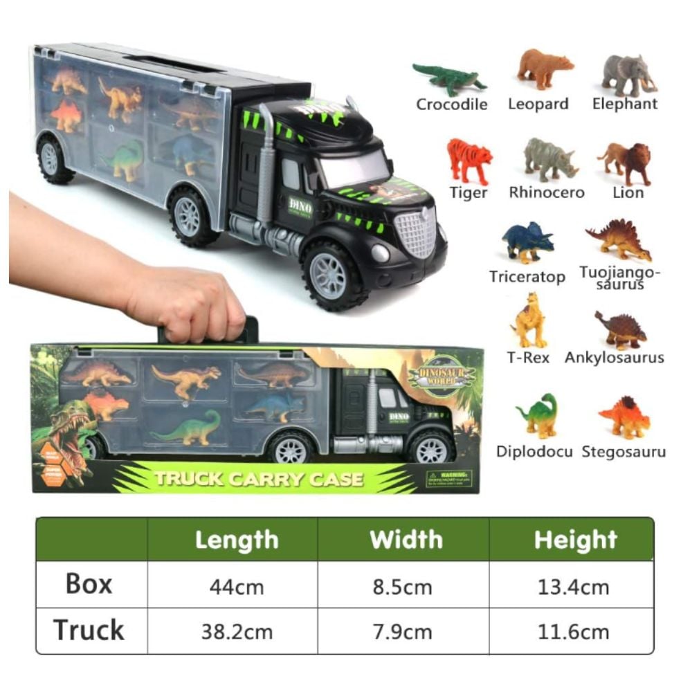 CAMIÓN TRANSPORTADOR DE DINOSAURIOS DINOTRUCK - 3
