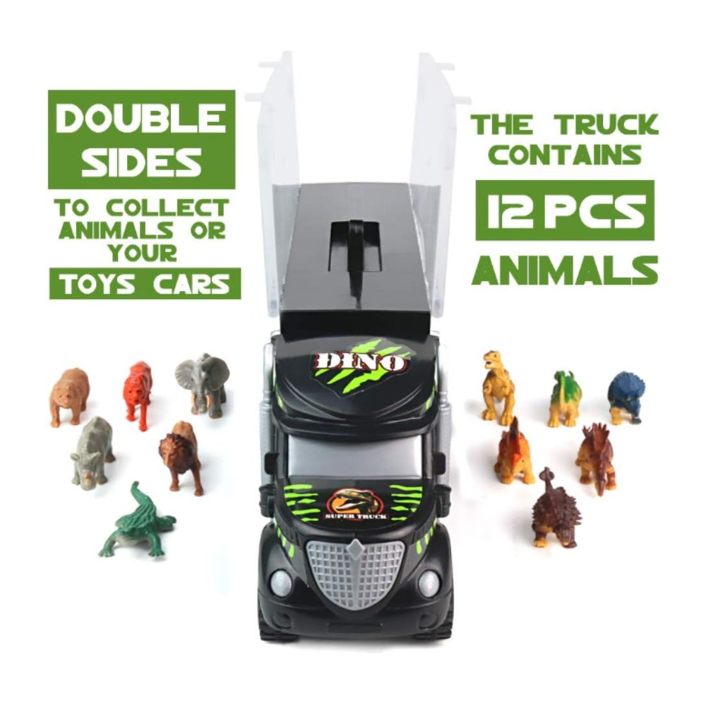 CAMIÓN TRANSPORTADOR DE DINOSAURIOS DINOTRUCK - 4