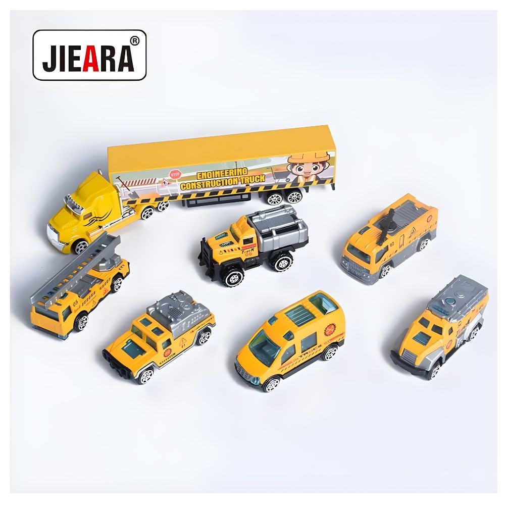 CAMIÓN CONTENEDOR DE CARROS DE CONSTRUCCIÓN - 1