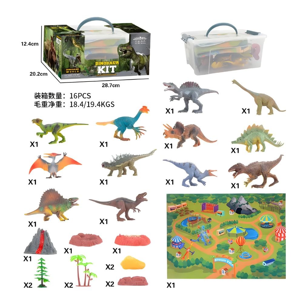 KIT MUNDO DINOSAURIOS - 2