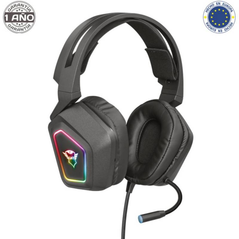 AUDIFONOS GAMER - BLIZZ RGB 7.1 - GXT 450 - TRUST - 1