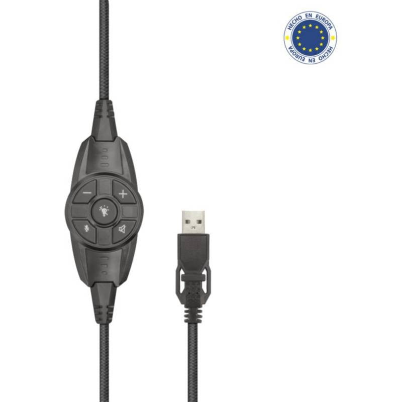AUDIFONOS GAMER - BLIZZ RGB 7.1 - GXT 450 - TRUST - 4