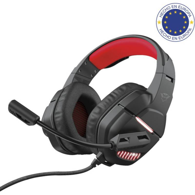 AUDIFONOS GAMER PC LED - NIXXO - GXT 448 - TRUST - 2