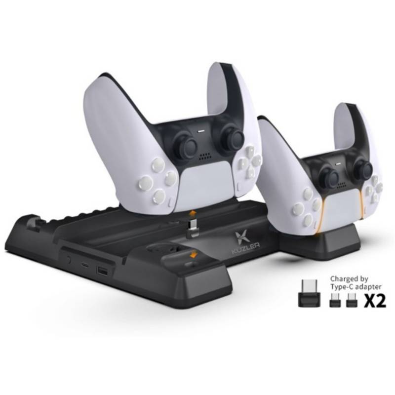 SOPORTE KUZLER LENNO-101 PS5 MULTIFUNCIONAL CON VENTILADOR PARA PLAYSTATION 5 - 2