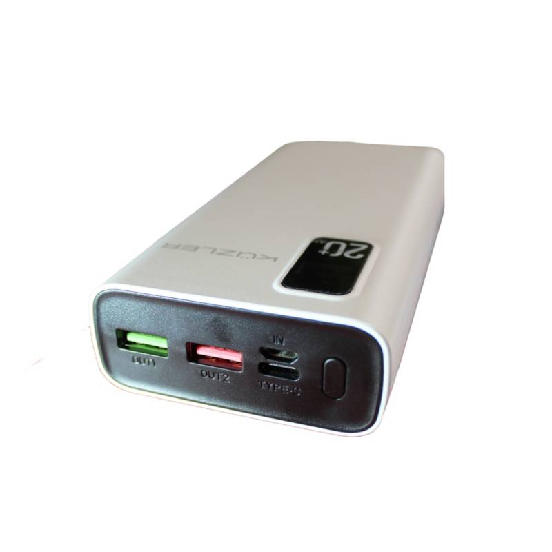 POWERBANK KUZLER BATERIA PORTATIL 20000MAH BLANCO ANKE-105B - 3