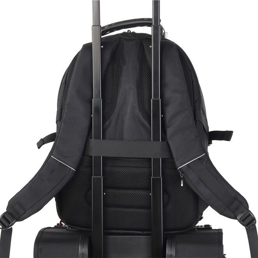 MOCHILA KUZLER RANIOS-102 NEGRO LAPTOP HASTA 15.6 PULGADAS 34L - 3