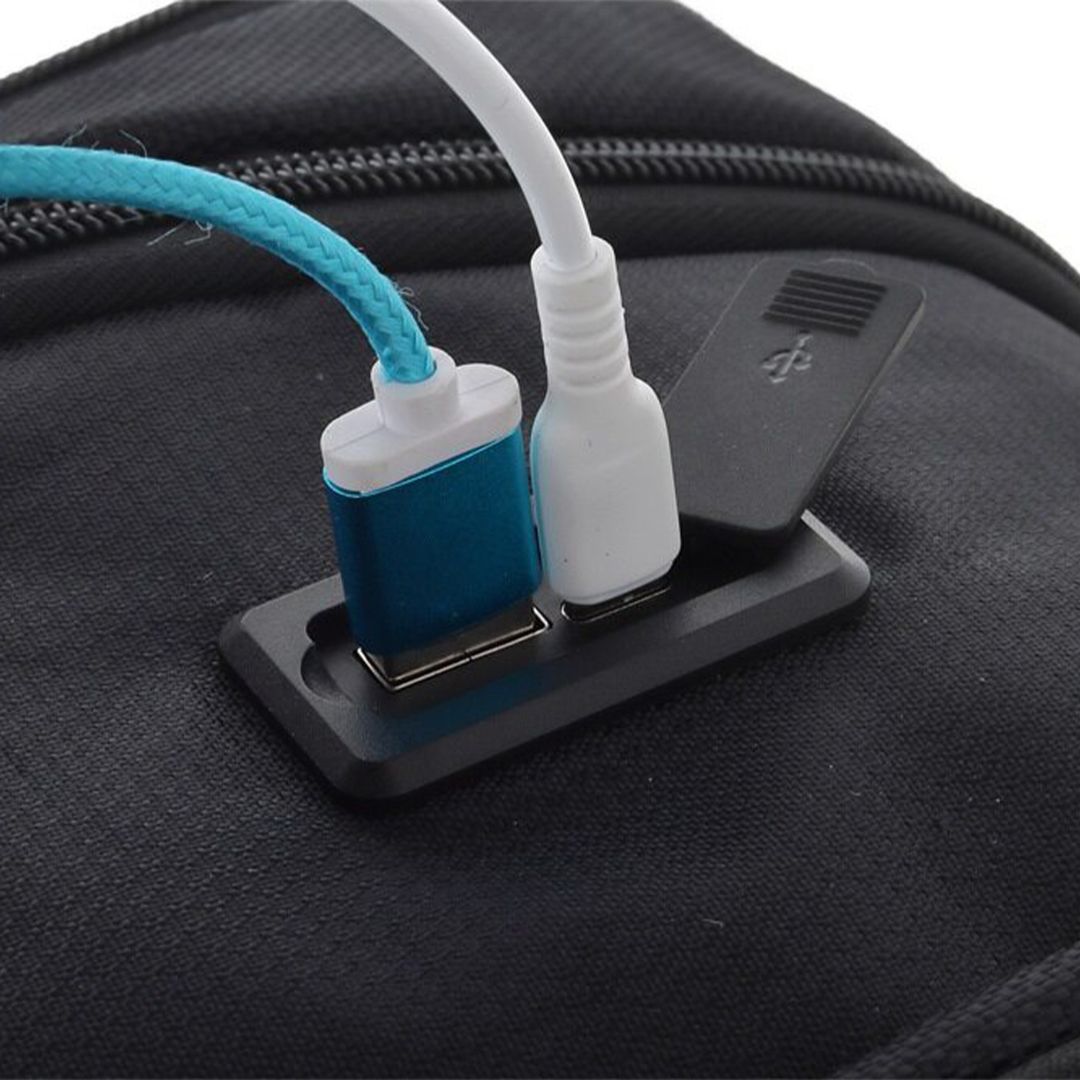 MOCHILA KUZLER RANIOS-102 NEGRO LAPTOP HASTA 15.6 PULGADAS 34L - 4