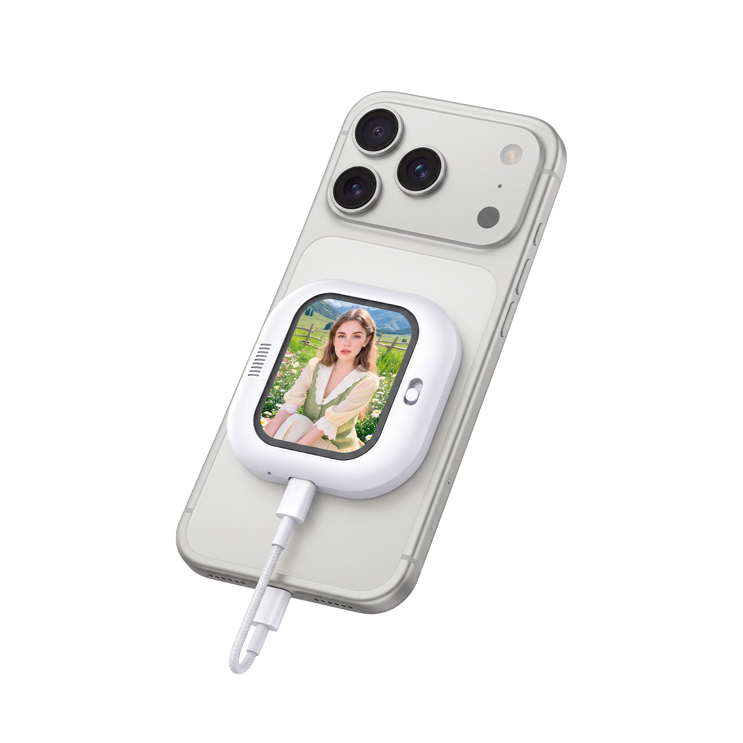 PANTALLA MAGNÉTICA SELFIE PARA CÁMARA TRASERA DE CELULAR - 1