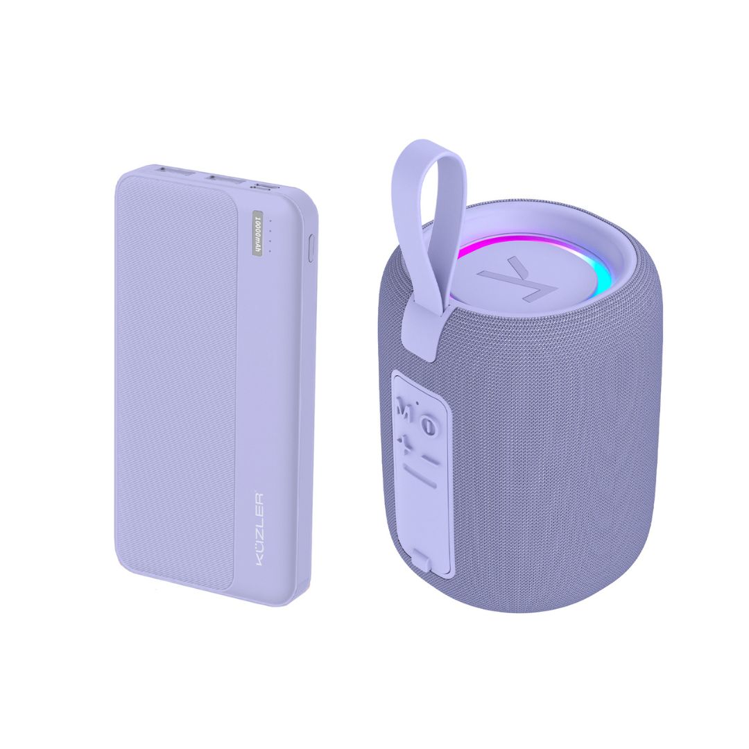 PACK PREMIUM PARLANTE BLUETOOTH 8H + POWERBANK SOUNDPACK-1 - 1