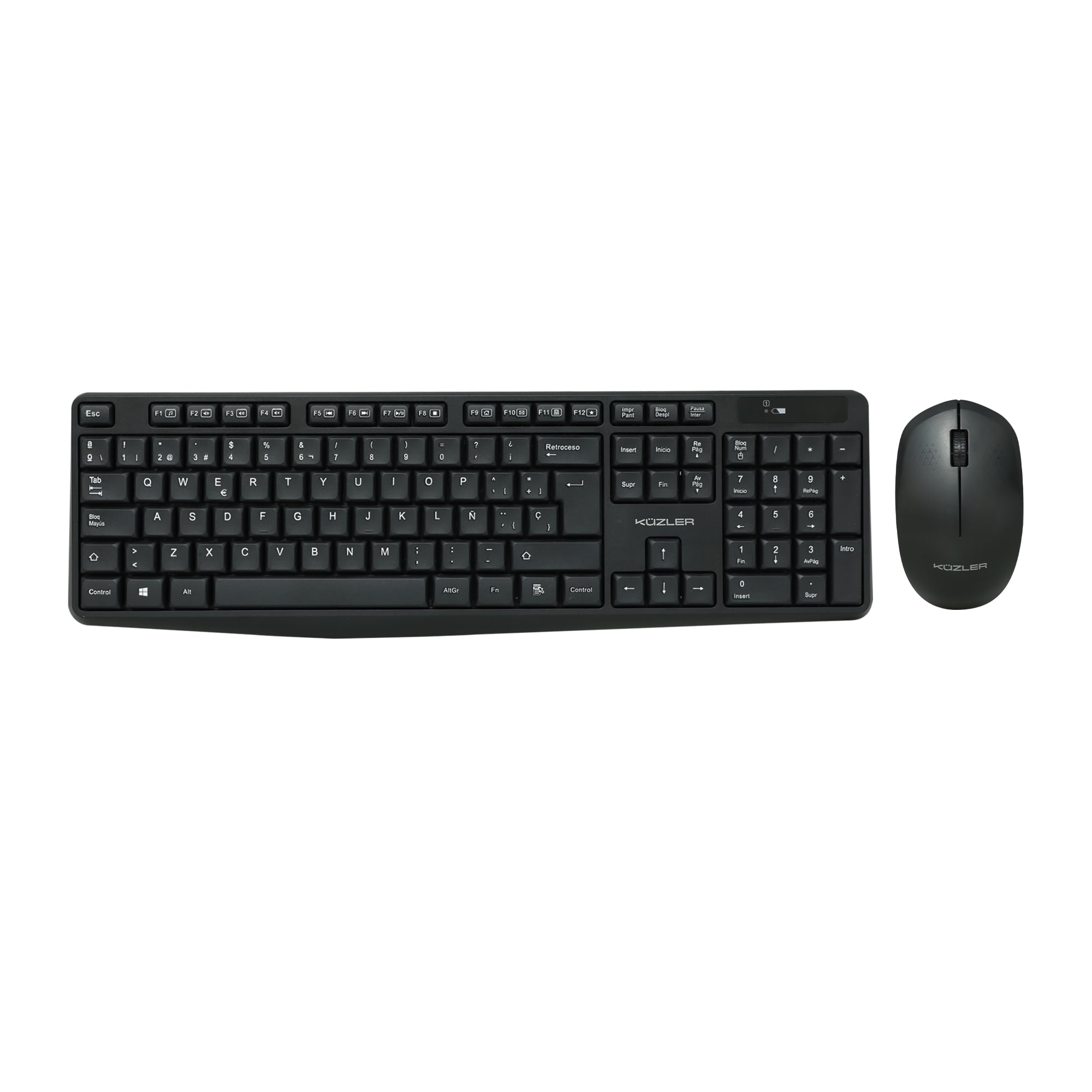 COMBO TECLADO Y MOUSE INALÁMBRICO KUZLER TAPMICE-1 - 1