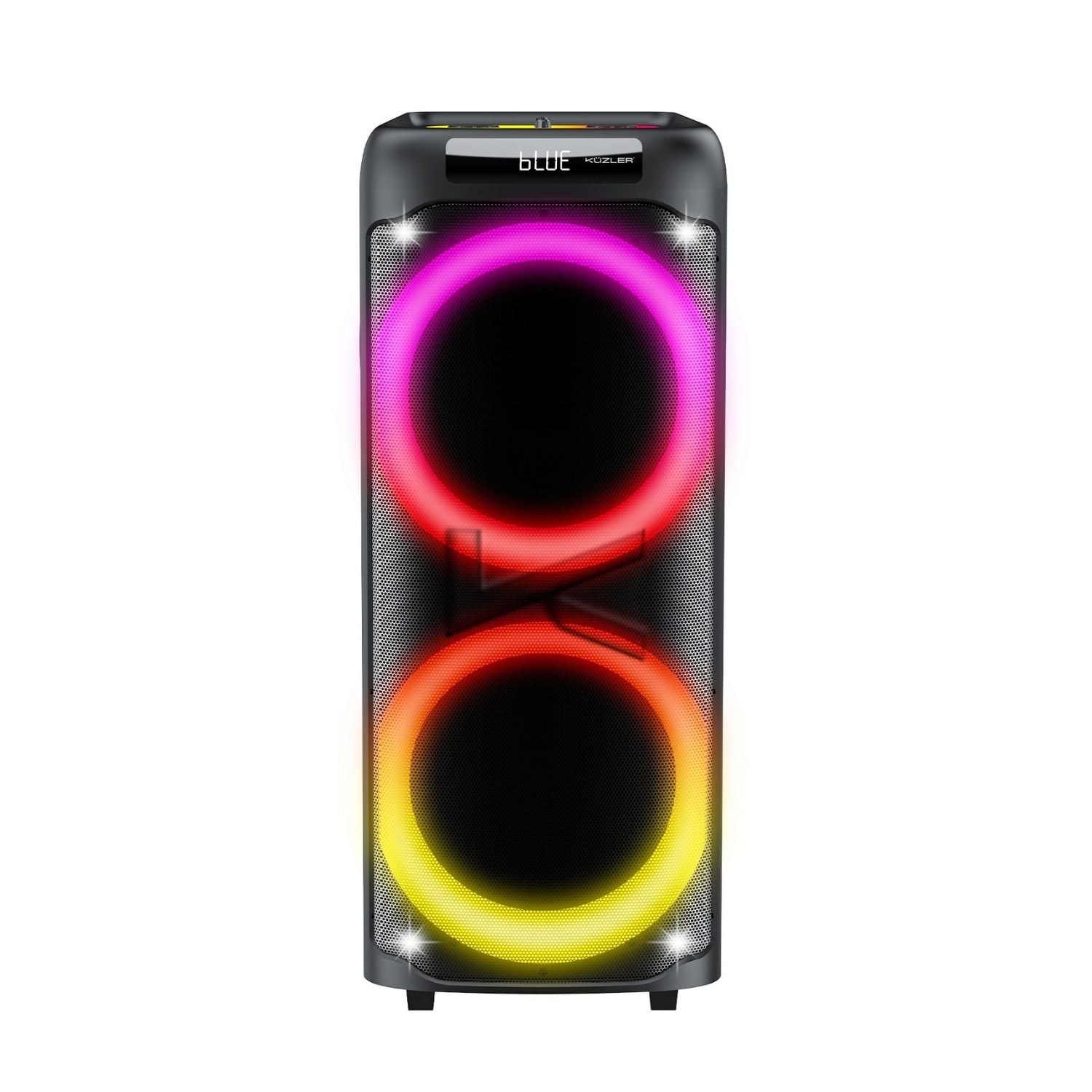 PARLANTE KARAOKE CON 2 MICROFONOS 3200W BEATMAX-101 KUZLER - 1