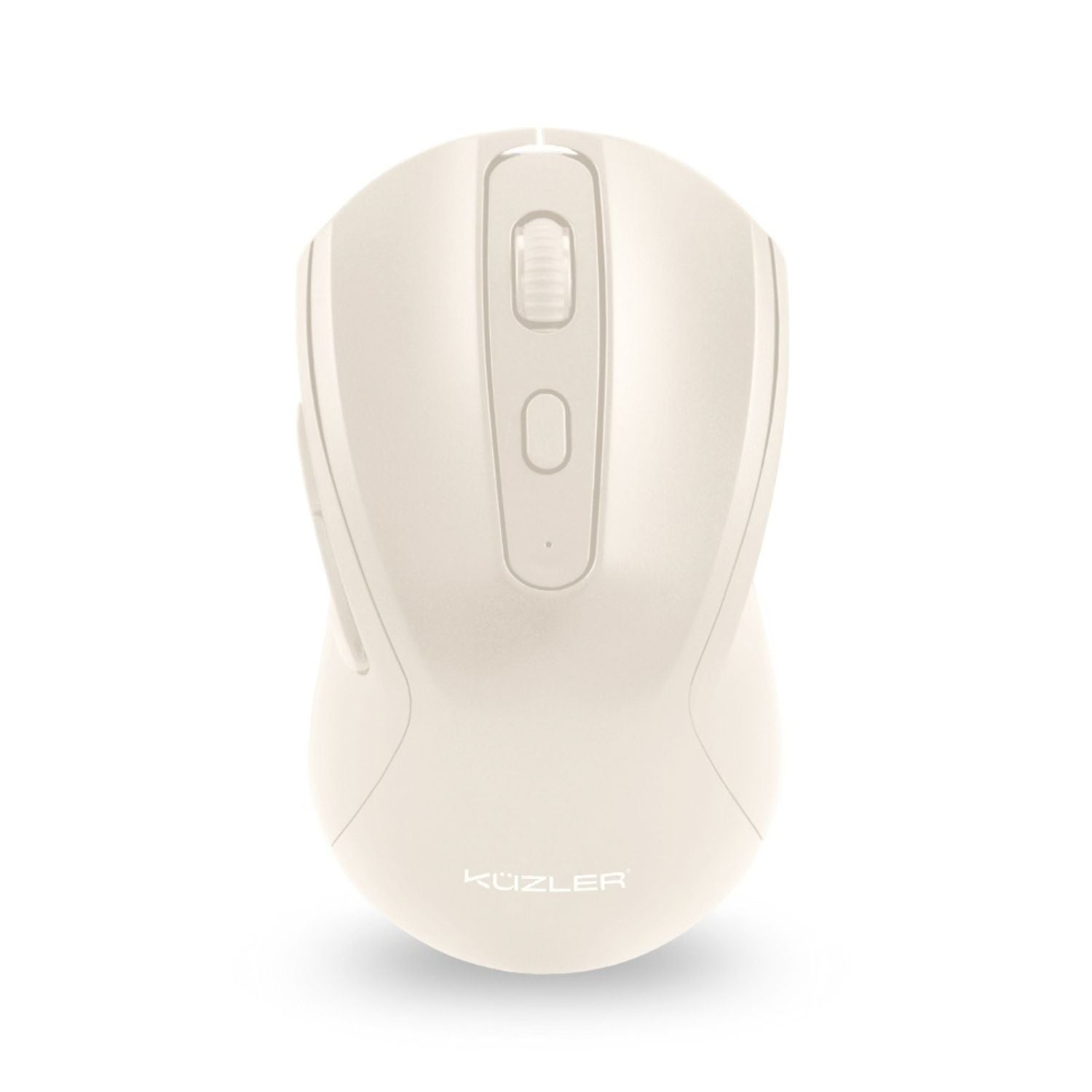 MOUSE BEIGE RECARGABLE BLUETOOTH SILENCIOSO KUZLER FONZ-101B - 1