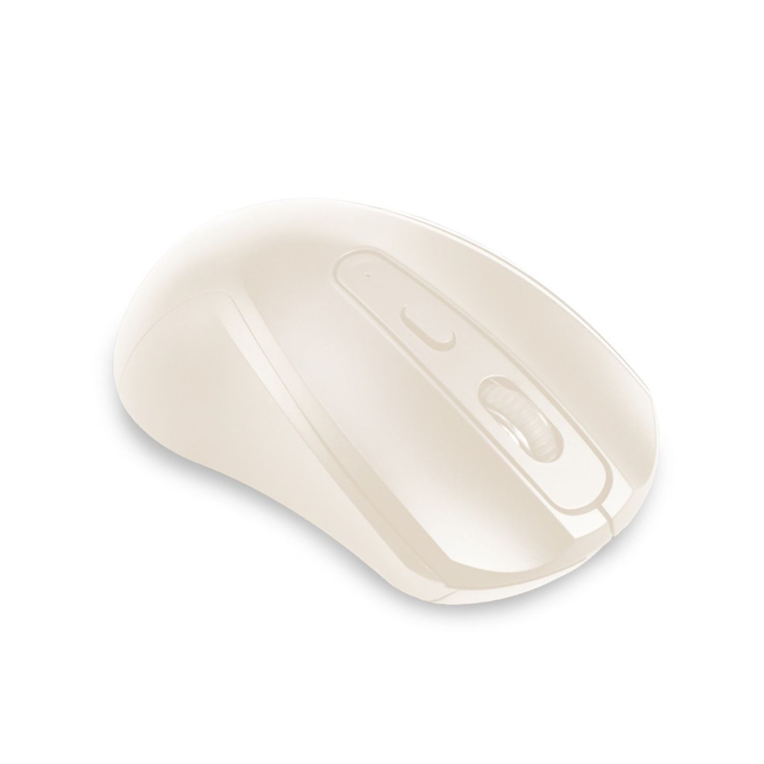 MOUSE BEIGE RECARGABLE BLUETOOTH SILENCIOSO KUZLER FONZ-101B - 2