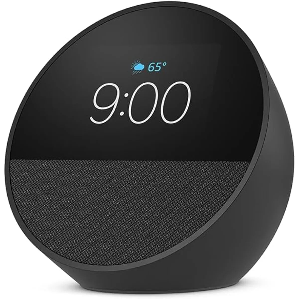 ALEXA AMAZON ECHO SPOT PARLANTE INTELIGENTE NEGRO - 1