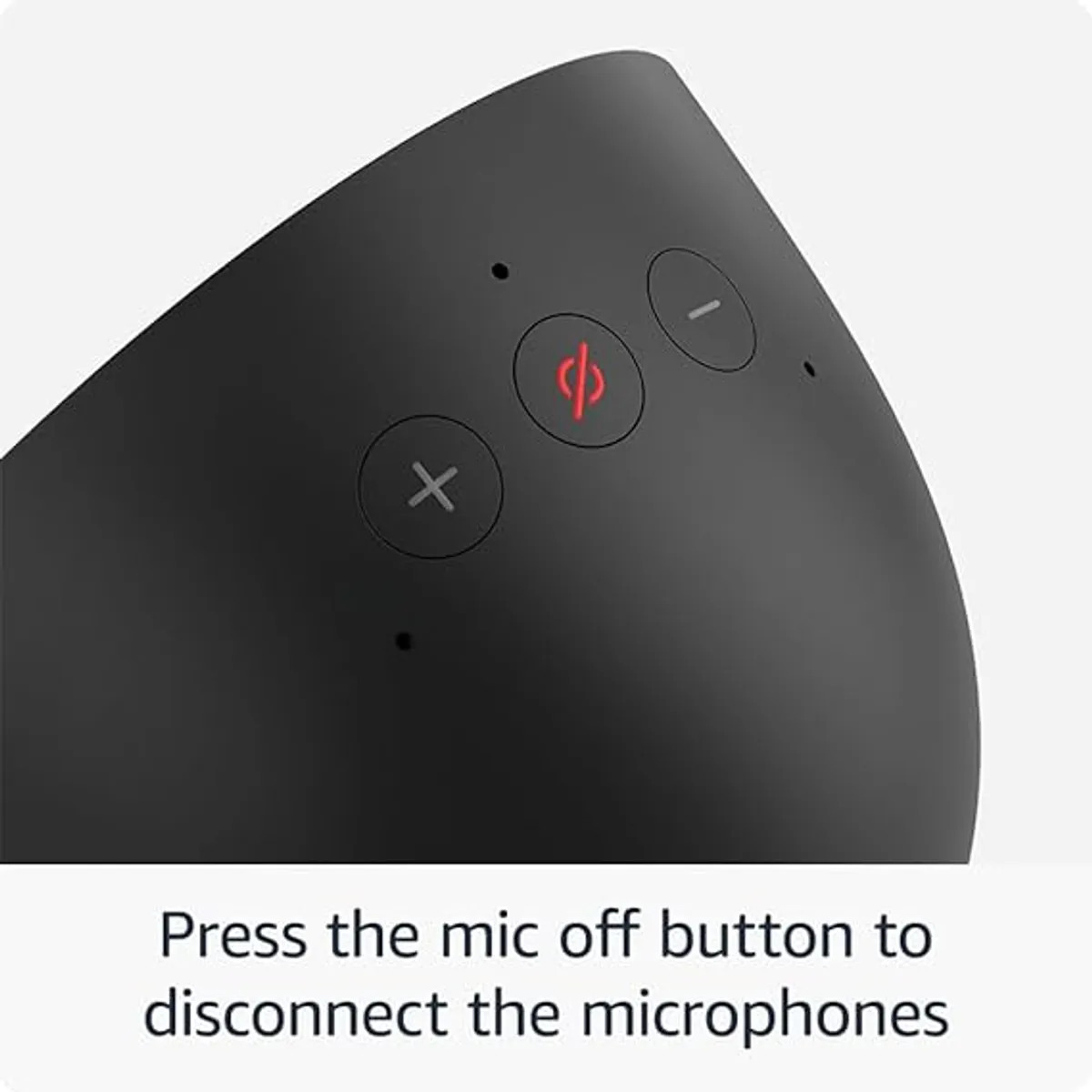 ALEXA AMAZON ECHO SPOT PARLANTE INTELIGENTE NEGRO - 3