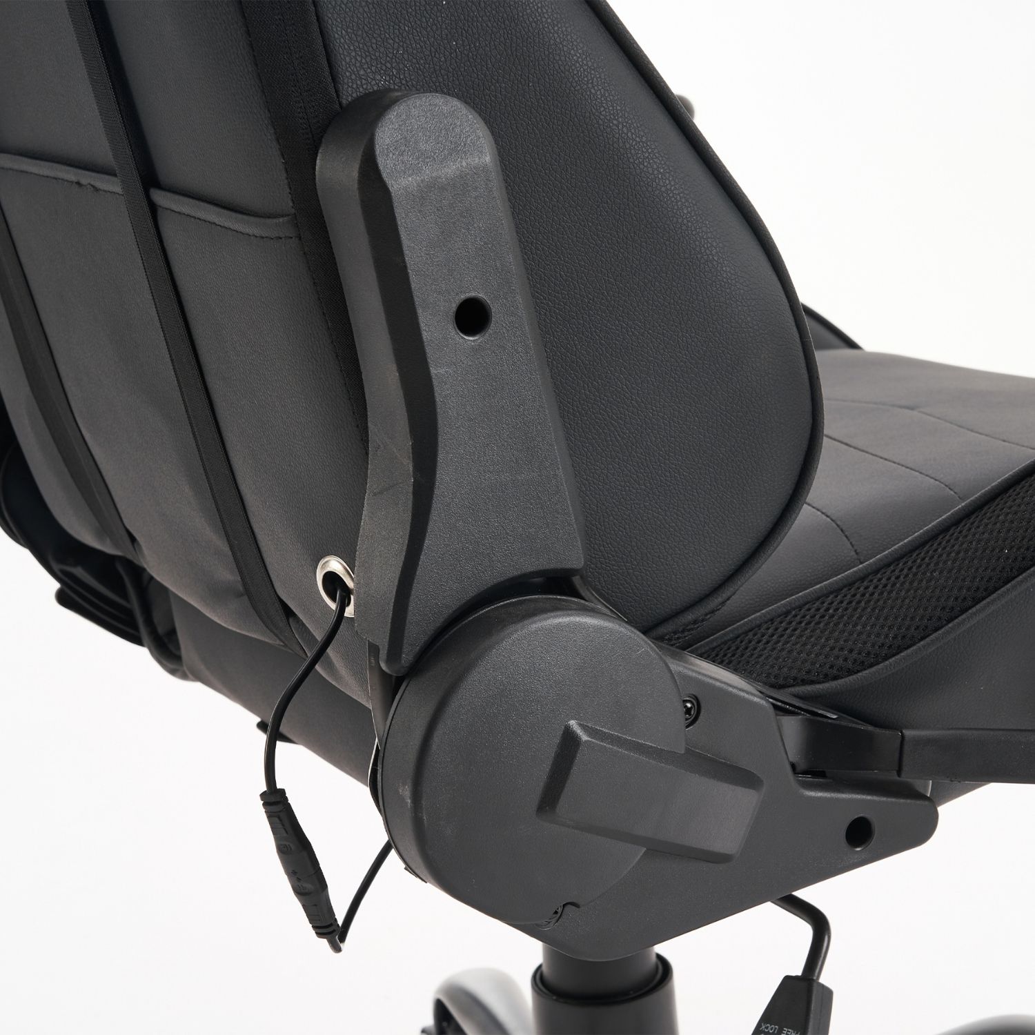 SILLA GAMER KUZLER CON LUCES LED Y BASE METÁLICA ERGONÓMICA AJUSTABLE - 6