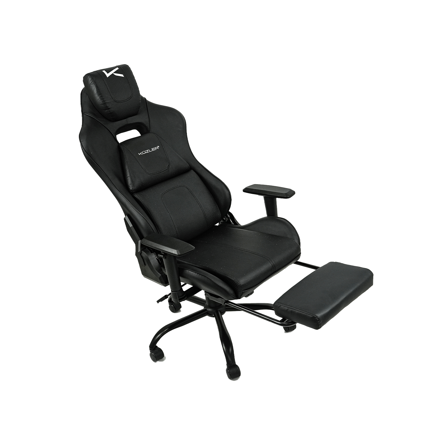 SILLA GAMER ERGONÓMICA NEGRA DRAKTAR2-N CON REPOSAPIÉS Y RECLINACIÓN 180° - 4