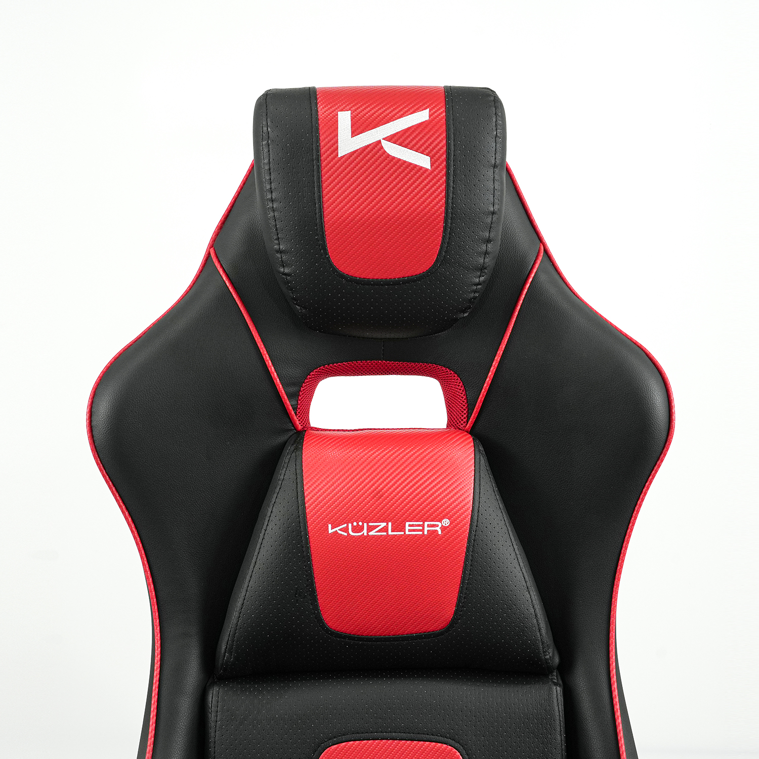 SILLA GAMER ERGONÓMICA ROJA DRAKTAR2-RN CON REPOSAPIÉS Y RECLINACIÓN 180° - 6